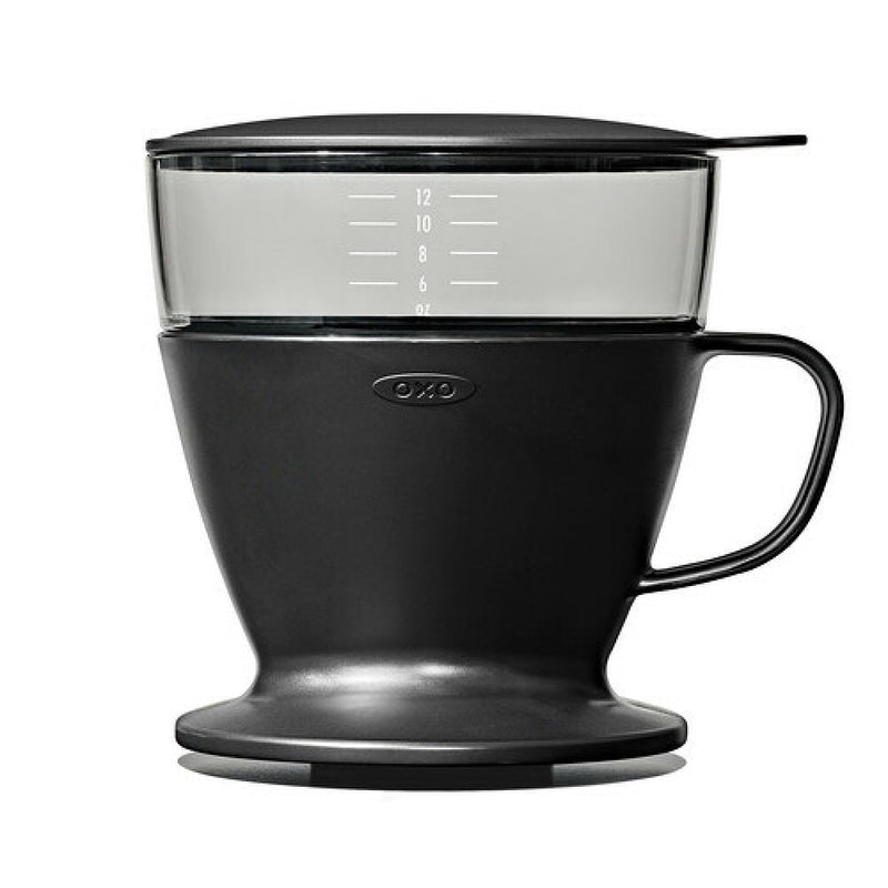 Pour Over Coffee Maker with Water Tank - Matte Black T6