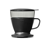 Pour Over Coffee Maker with Water Tank - Matte Black T6
