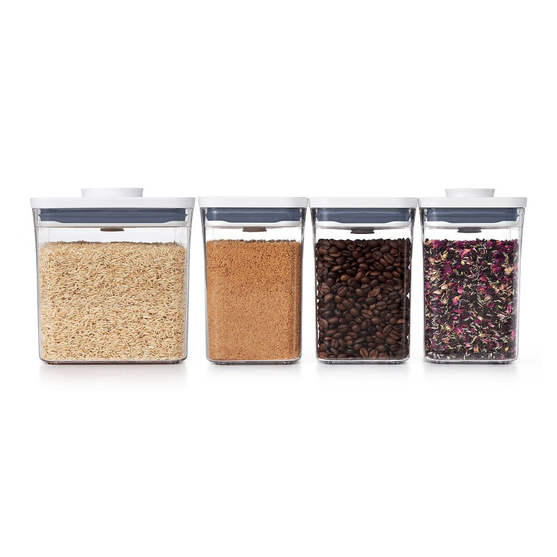 POP Container - Big Square Short (2.8 Qt.) & 3-Piece POP Container Value Set Bundle G3