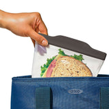 Outdoor Silicone Reusable Stand Up Bag Quart (32 oz) W6