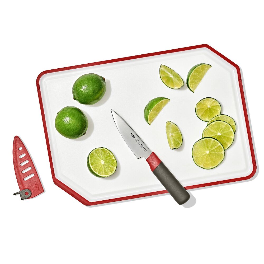 Paring Knife with Locking Sheath J6