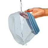 Silicone Reusable Bag  Sandwich (28 oz) - Ocean Blue A2