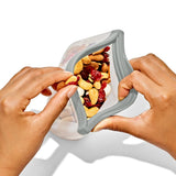 Silicone Reusable Bag  Stand-Up Snack (12 oz) - Fog F6