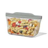 Silicone Reusable Bag  Stand-Up Quart (32 oz) - Fog Y1