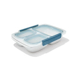 Prep & Go 4.1-Cup Divided Container - Ocean Blue D0