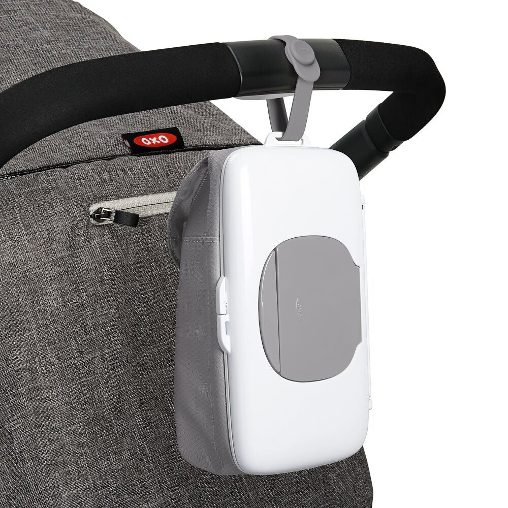 On-the-Go Wipes Dispenser with Diaper Pouch V4