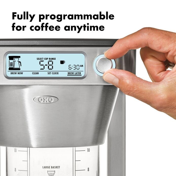 12-Cup Coffee Maker with Podless Single-Serve Function B5