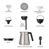 12-Cup Coffee Maker with Podless Single-Serve Function B5