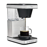 8-Cup Coffee Maker with Podless Single-Serve Function and Glass Carafe O7