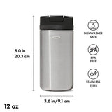 12oz Stainless Steel Coffee Storage Container B0
