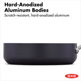 Ceramic Professional Non-Stick 3-Quart Sauté Pan with Lid S3