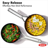 Ceramic Professional Non-Stick 4-Piece Saucepan Set (1.7 Qt & 2.3 Qt) X7