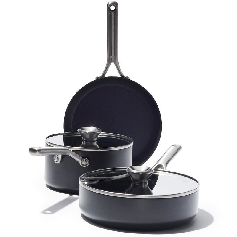 OXO Ceramic Professional Non-Stick 5-Piece Cookware Set Z5