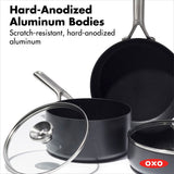 OXO Ceramic Professional Non-Stick 5-Piece Cookware Set Z5