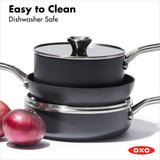 OXO Ceramic Professional Non-Stick 5-Piece Cookware Set Z5