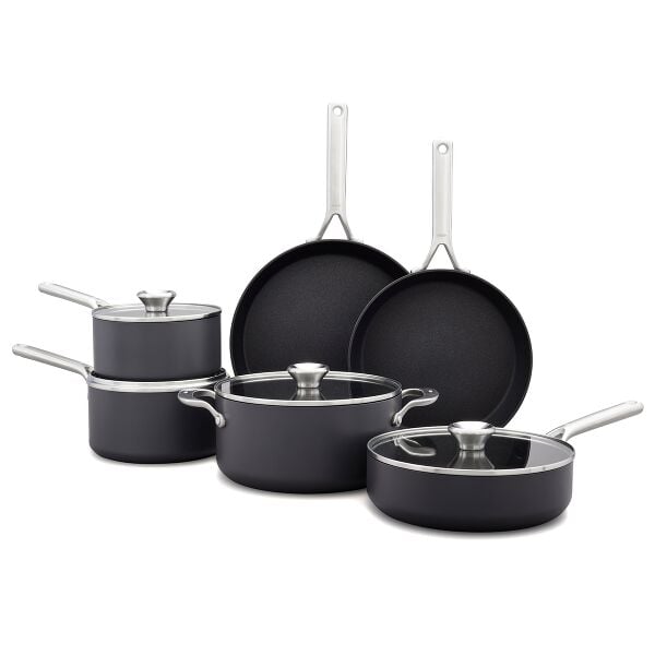 Ceramic Professional Non-Stick 10-Piece Cookware Set T8