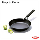 Carbon Steel Obsidian Series 10-Inch Frypan with Silicone Sleeve E9