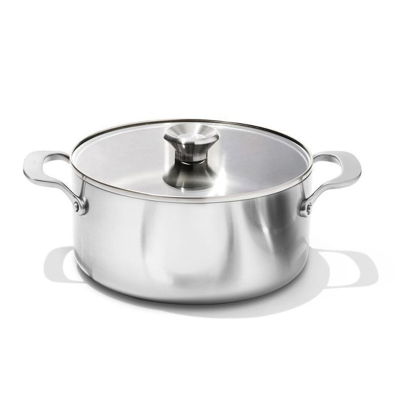 Stainless Steel Mira Series 5.2qt Casserole And Lid F7