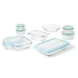 14-Piece Glass Bake, Serve & Store Set C2