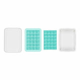 Covered Silicone Ice Cube Tray-Cocktail Cubes V2