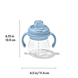 Transitions 6 Oz Soft Spout Sippy Cup with Removable Handles V6
