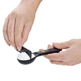 7 Piece Plastic Measuring Spoons - Black B9