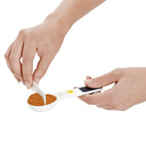 7 Piece Plastic Measuring Spoons - White N7