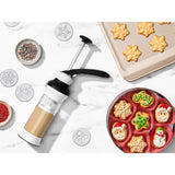 Holiday Cookie Press and Disk Set Bundle B0