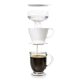 Pour-Over Coffee Maker with Water Tank D0