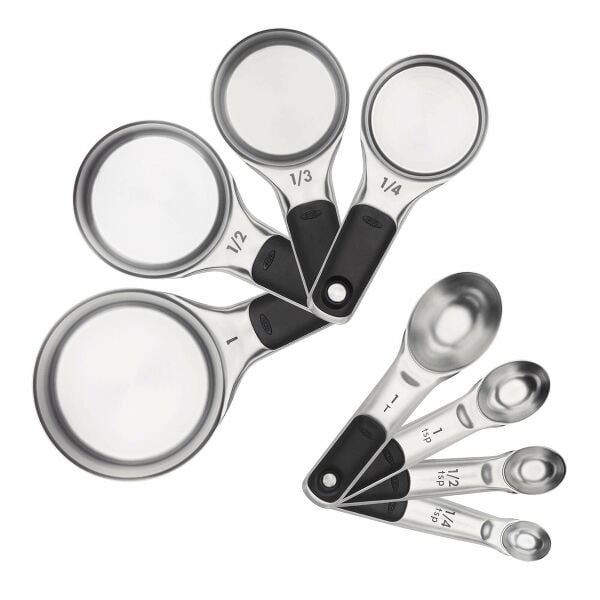 Stainless Steel Measuring Cups and Spoons Set L4