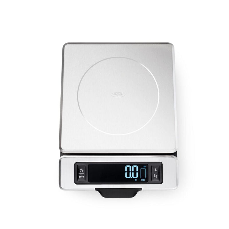 11 lb Stainless Steel Food Scale with Pull out Display I3