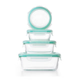 OXO Good Grips 12 Piece Smart Seal Glass Container Set L9
