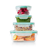 OXO Good Grips 12 Piece Smart Seal Glass Container Set L9