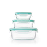 OXO Good Grips 12 Piece Smart Seal Glass Container Set L9