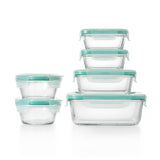 OXO Good Grips 12 Piece Smart Seal Glass Container Set L9