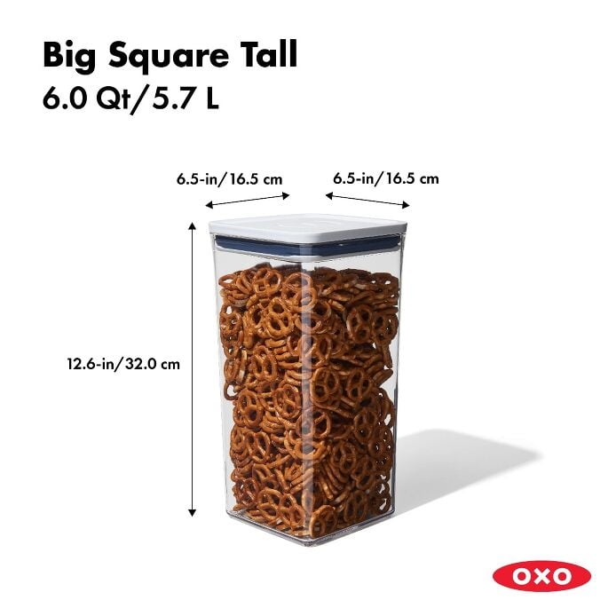 POP Container - Big Square Tall (6.0 Qt.) X1
