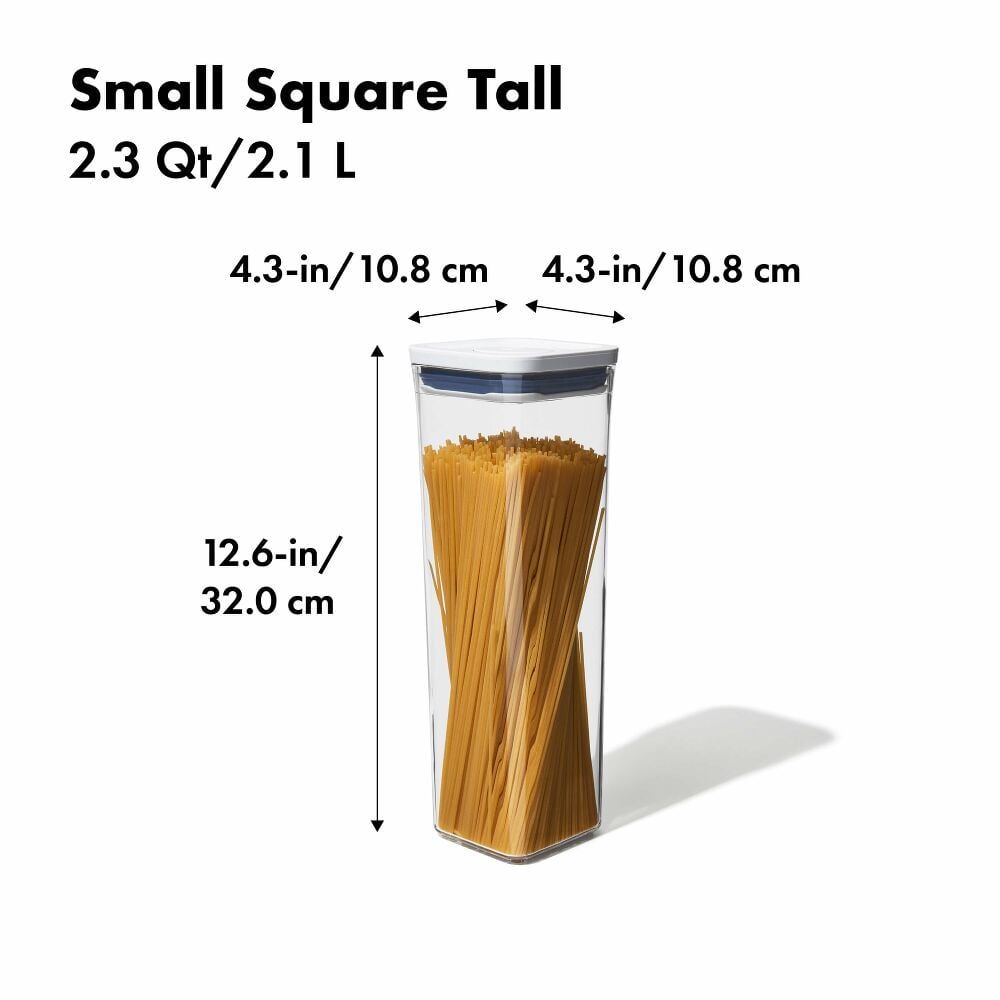 POP Container - Small Square Tall (2.3 Qt.) T6