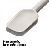 Silicone Spoon Spatula - Oat Q9
