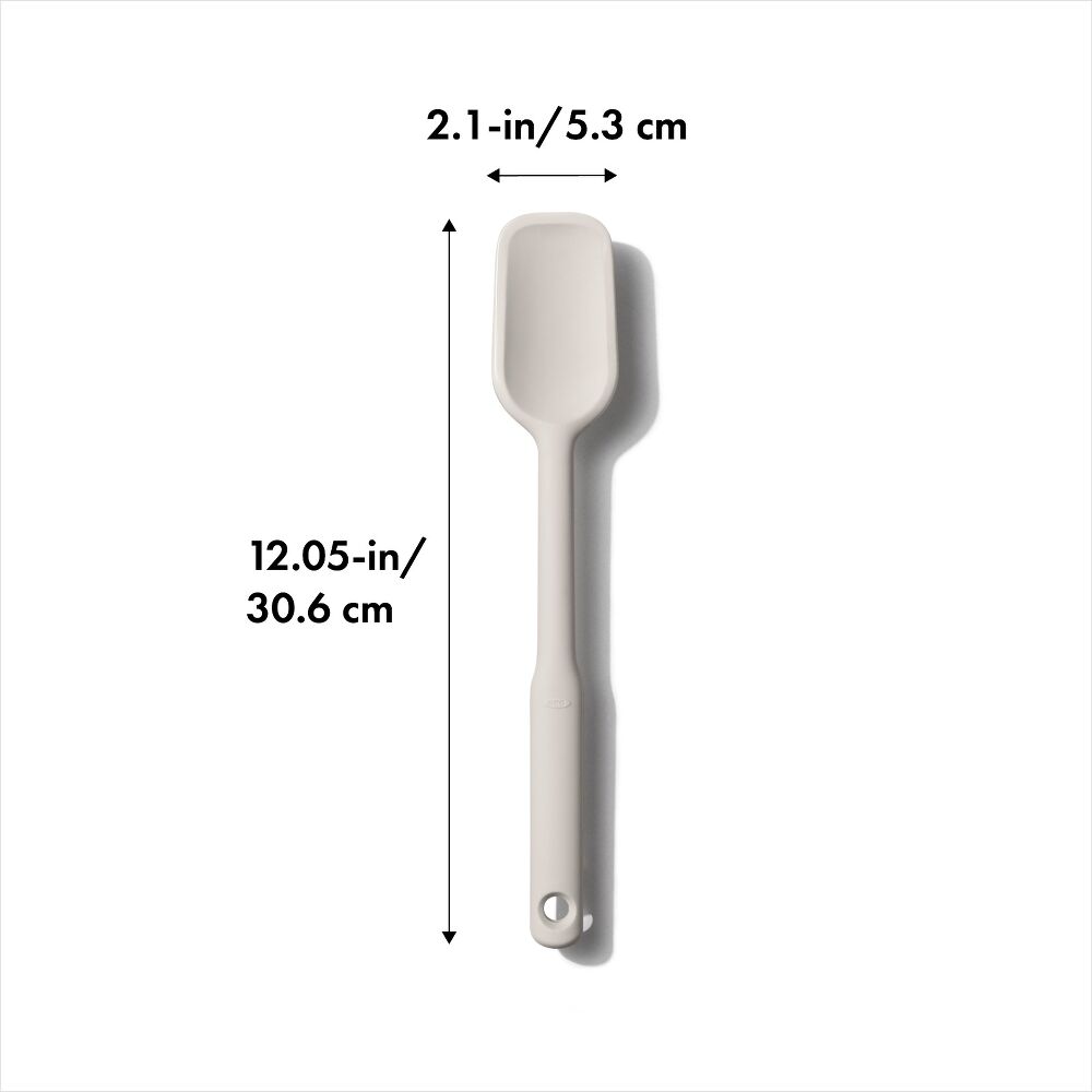 Silicone Spoon Spatula - Oat Q9