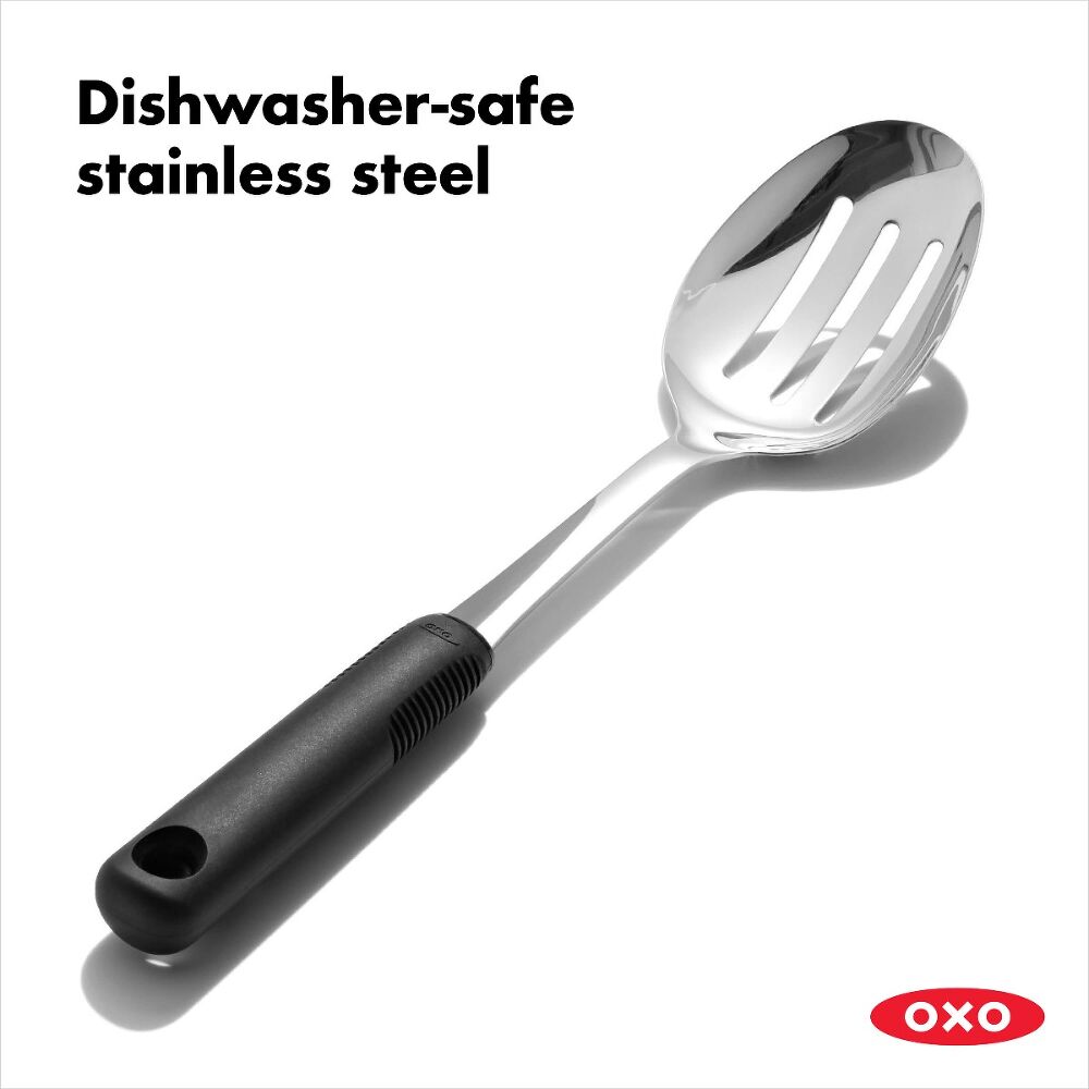 Stainless Steel Slotted Spoon H3