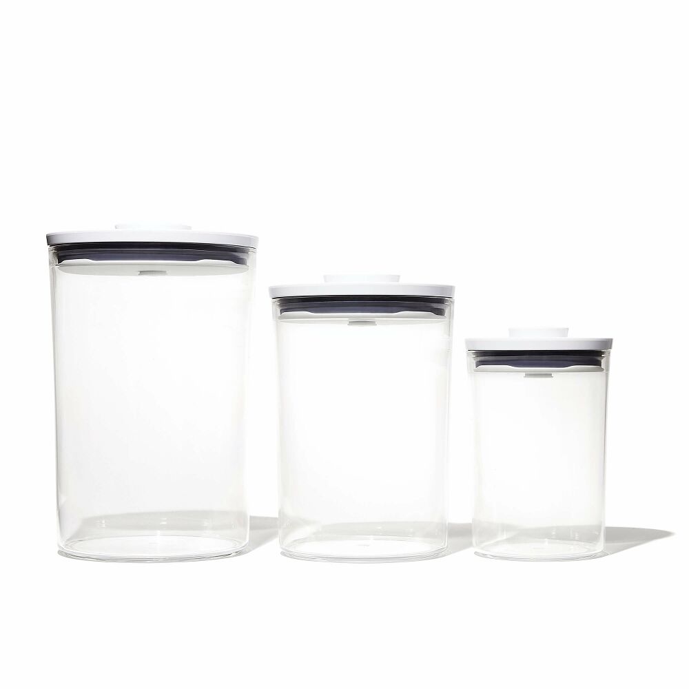 3-Piece POP Round Canister Graduated Set U6