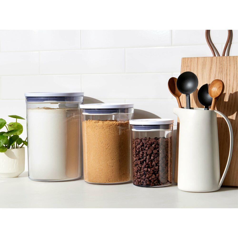 3-Piece POP Round Canister Graduated Set U4