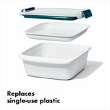 Prep & Go Salad Container X4