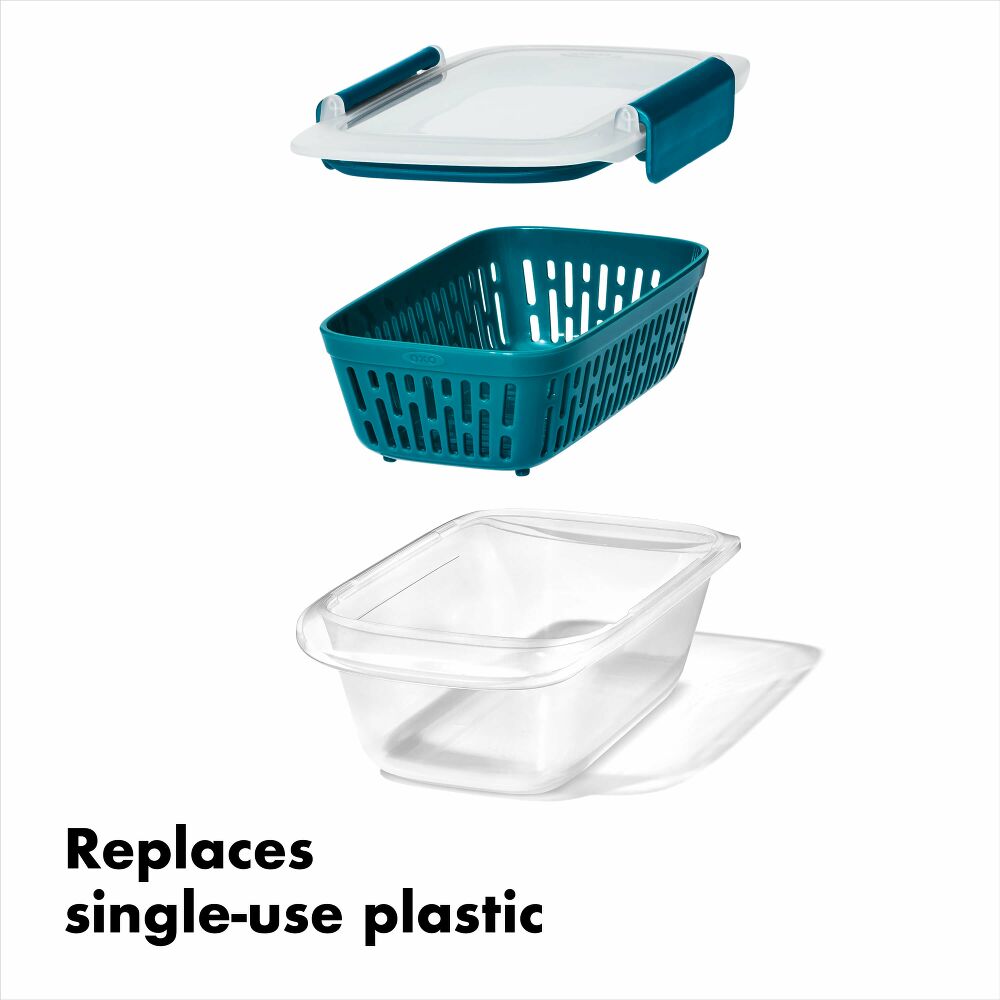 Prep & Go Container with Colander M8