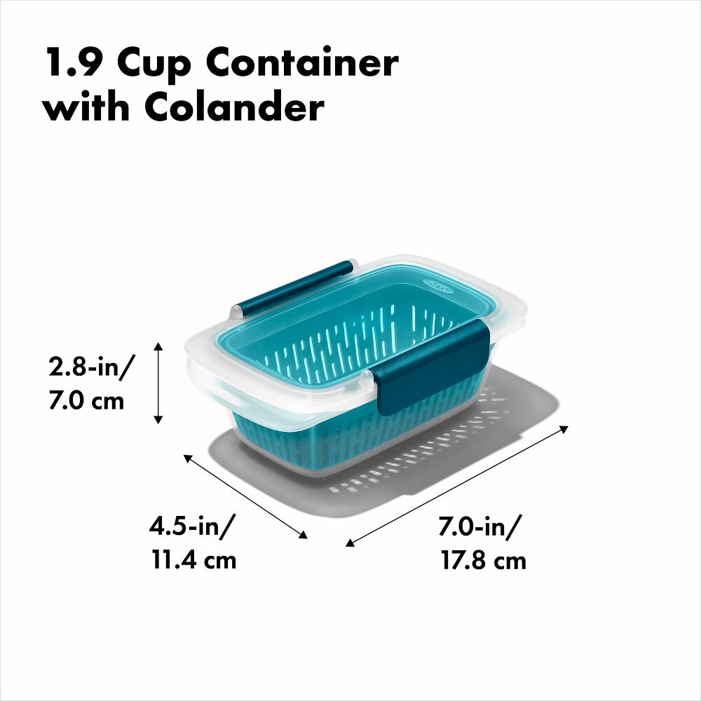 Prep & Go Container with Colander M8