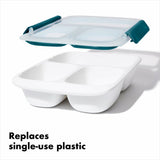 Prep & Go 4.1-Cup Divided Container S0