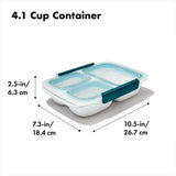 Prep & Go 4.1-Cup Divided Container S0