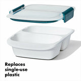 Prep & Go 2-Cup Divided Container T3