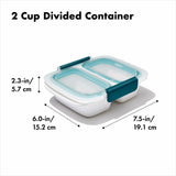 Prep & Go 2-Cup Divided Container M5