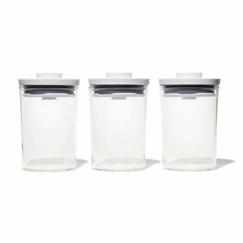 POP Round Canister 3-Piece Mini Bath Set (0.6 Qt) J6